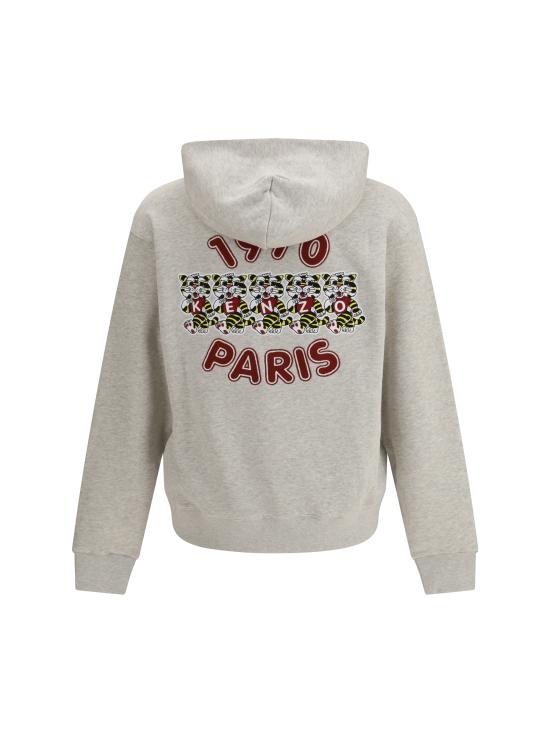 26SS 겐조 후드 티셔츠 FG55HO2044MJ 93 GREY - KENZO