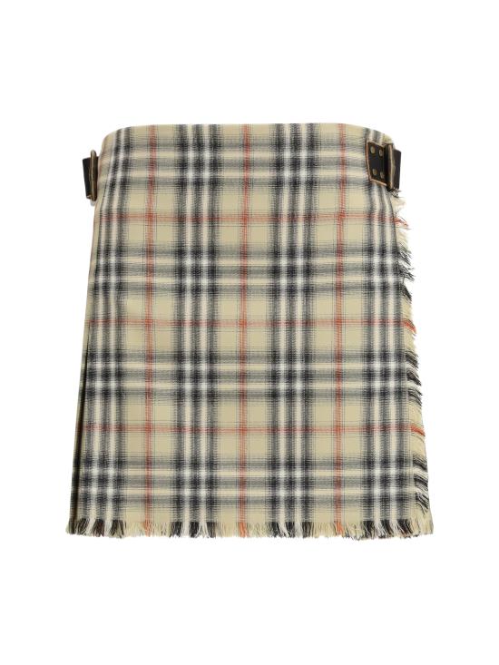 26SS 버버리 숏 스커트 8118152 B9368 MULTICOLOUR