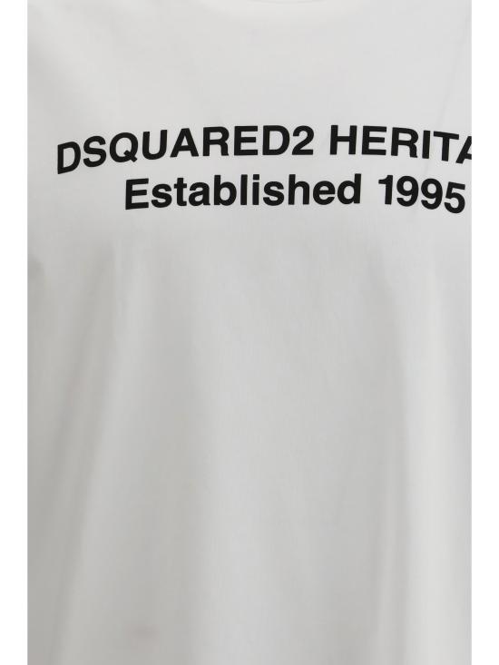 26SS 디스퀘어드2 반팔 티셔츠 S74GD1456D20020 100 WHITE - DSQUARED2