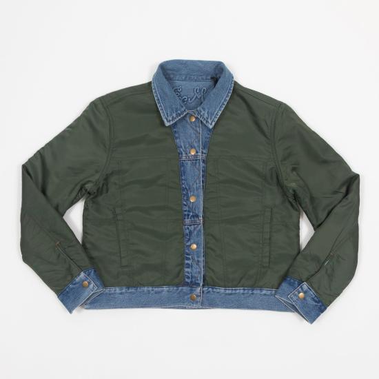  데우스 데님 자켓 DLP256088VYG VINYARD GREEN DOM - DEUS