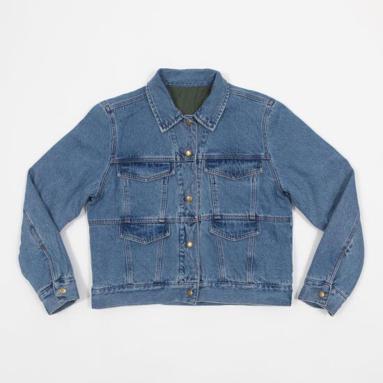  데우스 데님 자켓 DLP256088VYG VINYARD GREEN DOM