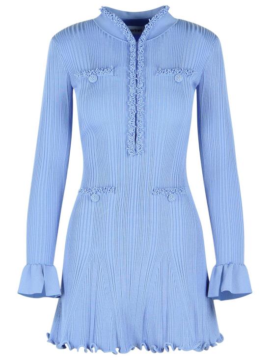 26SS 셀프 포트레이트 숏 원피스 RS26 555S BLBLUE Light Blue