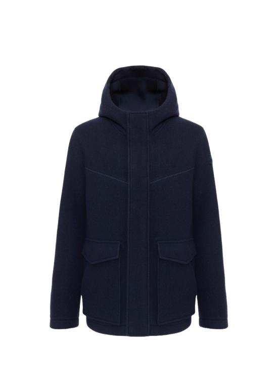 25FW 콜마르 후드 피케 코트 11461ZL68 Blue