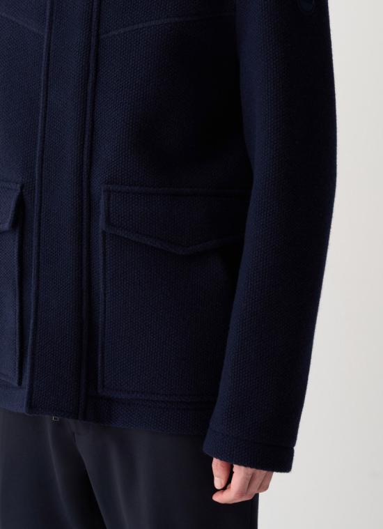 25FW 콜마르 후드 피케 코트 11461ZL68 Blue - COLMAR