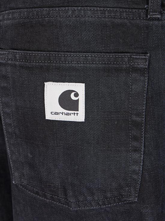 26SS 칼하트 WIP 데님 팬츠 I036327 3QM06 Black Stone Washed - CARHARTT WIP