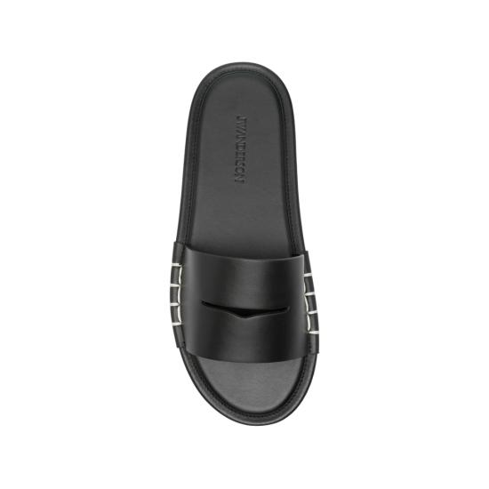 26SS JW앤더슨 뮬/슬리퍼 FL0010 LA0268 999 BLACK - JW ANDERSON