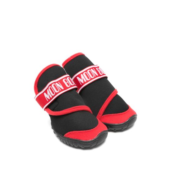 25FW Poldo Dog Couture X Moon Boot 가죽소품 MB SH0002 RED BLACK RED