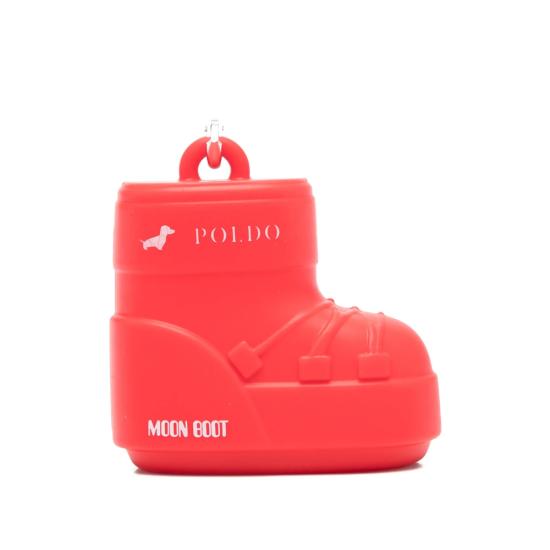 25FW Poldo Dog Couture X Moon Boot 가죽소품 MB DS0004 RED