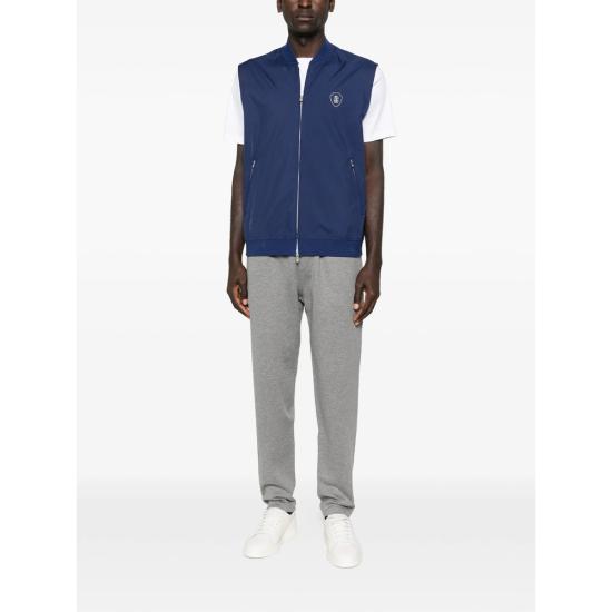 26SS 브루넬로 쿠치넬리 베스트 MB4229083T C010 BLUE - BRUNELLO CUCINELLI