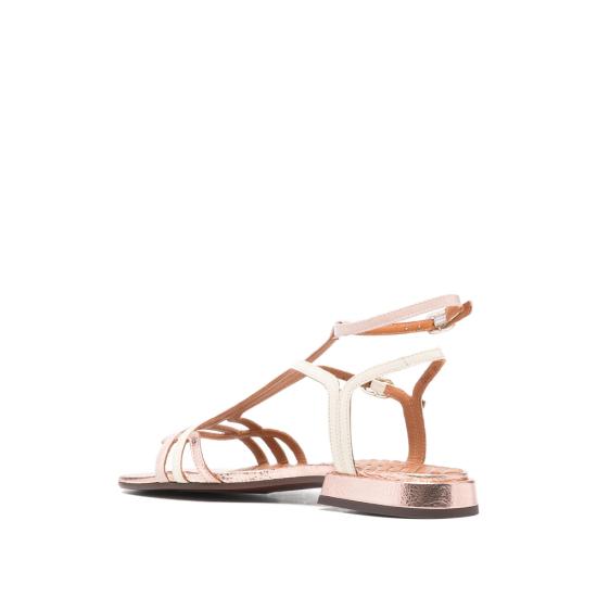 26SS 치에 미하라 샌들 TYLALA PEACH PINK WHITE - CHIE MIHARA