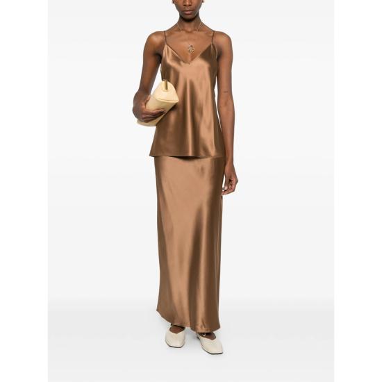 26SS 조셉 롱 스커트 JF009635 0605 BROWN - JOSEPH