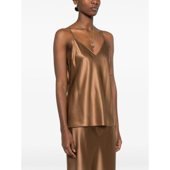 26SS 조셉 민소매 티셔츠 JF009634 0605 BROWN - JOSEPH