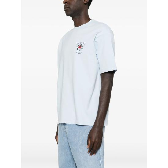 26SS 드롤드무슈 반팔 티셔츠 J TS210 CO002 LIBLU BLUE - DROLE DE MONSIEUR