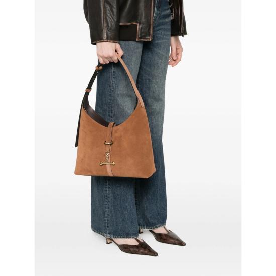 26SS 스트라스 베리 숄더백 20252 475 018 KITE HOBO 450 BROWN - STRATHBERRY