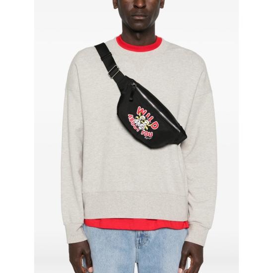 26SS 겐조 벨트백 FG55SA607F21 99 BLACK - KENZO