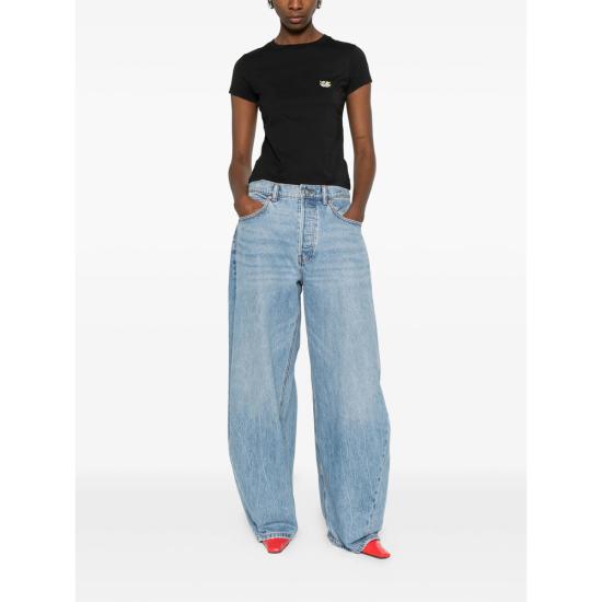 26SS 겐조 반팔 티셔츠 FG52TS2164SO 99J BLACK - KENZO