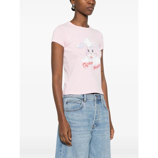 26SS 겐조 반팔 티셔츠 FG52TS2024SK 32 PINK - KENZO