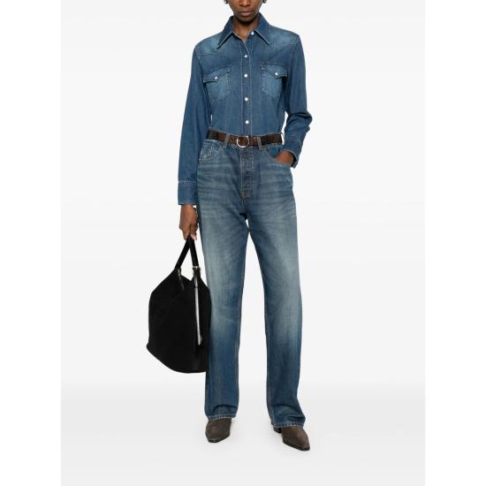 26SS 아페쎄 데님 셔츠 COHME F12644 IAL BLUE - A.P.C.