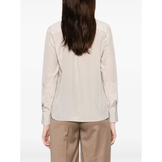 26SS 막스마라 스튜디오 셔츠 MSTFLIRT 092 004 NEUTRALS BROWN - MAX MARA STUDIO