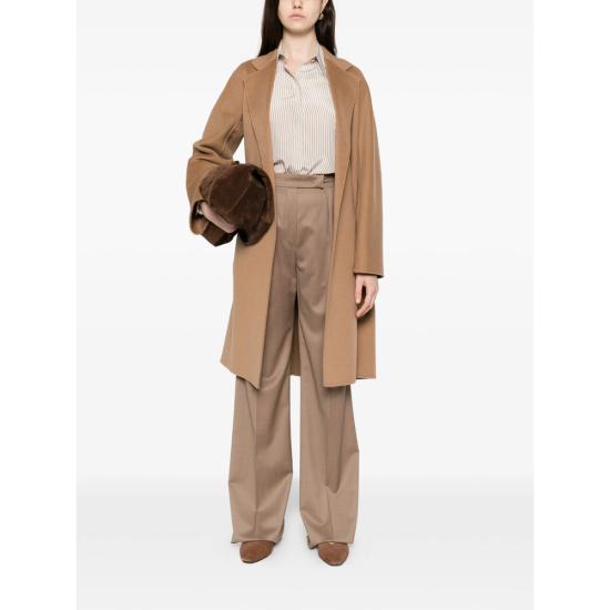 26SS 막스마라 스튜디오 셔츠 MSTFLIRT 092 004 NEUTRALS BROWN - MAX MARA STUDIO