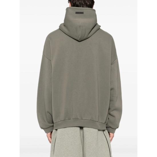 25FW 피어오브갓 플리스 집업 후디 192SP256217F MOSS GREY - FEAR OF GOD