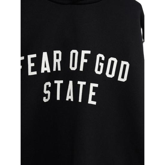 25FW 피어오브갓 플리스 집업 후디 192SP256210F BLACK - FEAR OF GOD