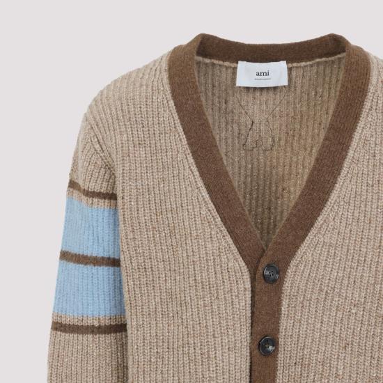 26SS 아미 스웨터 HKC358 KN0111 280 BROWN - AMI