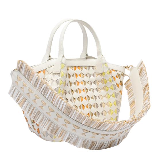 25FW 세라피안 토트백 SRMDAWLL684519T 093 White - SERAPIAN