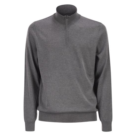 25FW 보스 니트웨어 50528300 GREY