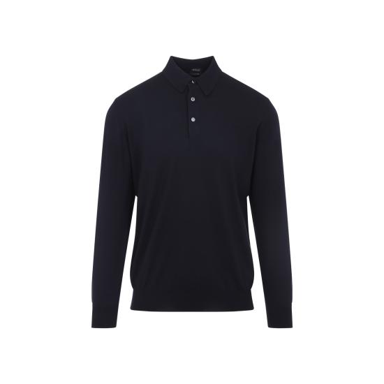 26SS 키톤 폴로 티셔츠 UMKXX35K4006 BLU NAVY - KITON