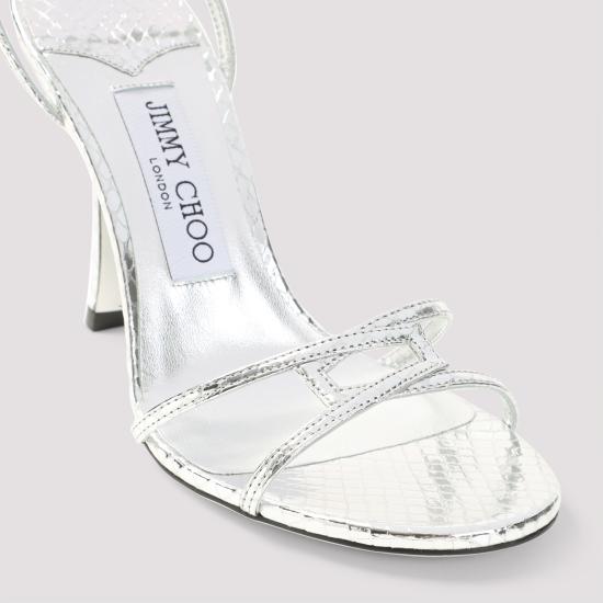 26SS 지미추 샌들 1998LEO100 WAP SILVER - JIMMY CHOO