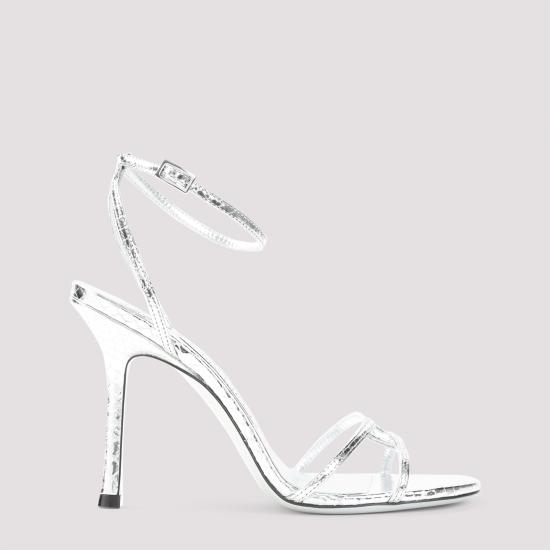 26SS 지미추 샌들 1998LEO100 WAP SILVER