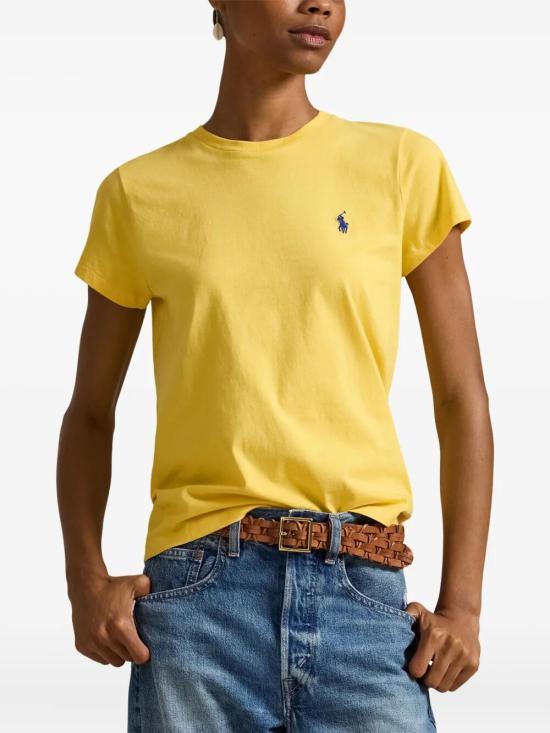 26SS 폴로 랄프로렌 반팔 티셔츠 211B14605 017 COLLEGIATE YELLOW - POLO RALPH LAUREN