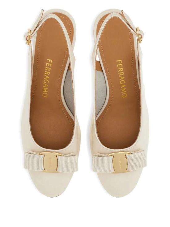 26SS 살바토레 페라가모 힐/펌프스 01L130 0790740 MASCARPONE BISCOTTO - SALVATORE FERRAGAMO