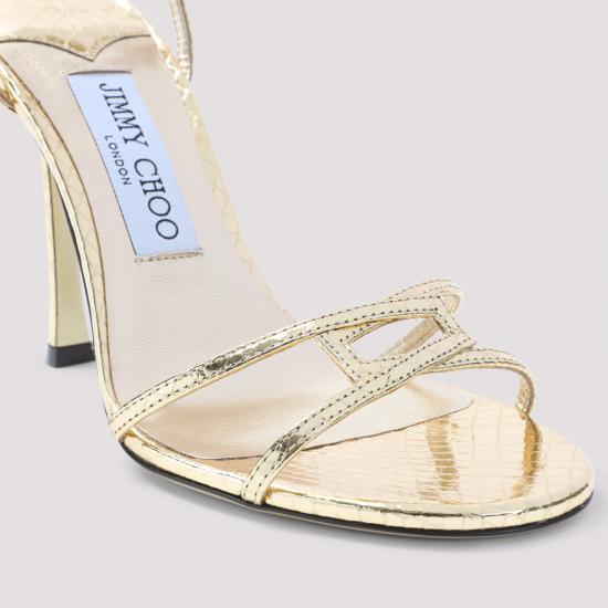 26SS 지미추 샌들 1998LEO100 WAP GOLD - JIMMY CHOO