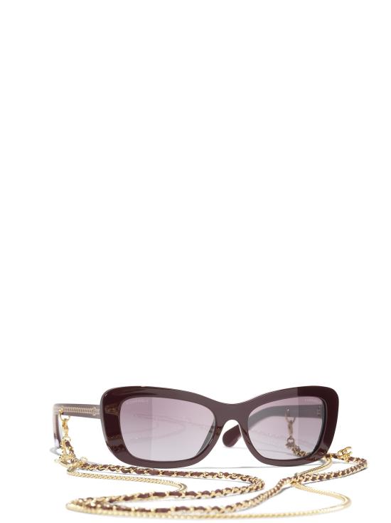 26FW 샤넬 선글라스 CH5553 1461S1 RED VENDOME - CHANEL