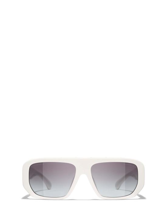 26FW 샤넬 선글라스 CH5556U 1828S6 WHITE