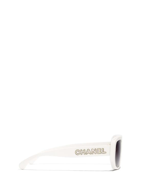 26FW 샤넬 선글라스 CH5556U 1828S6 WHITE - CHANEL