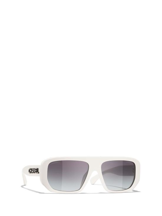 26FW 샤넬 선글라스 CH5556U 1828S6 WHITE - CHANEL