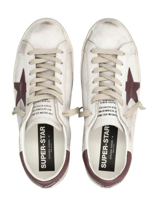 26SS 골든구스 슈퍼스타 스니커즈 GMF00101F008114 10350 WHITE RED - GOLDEN GOOSE