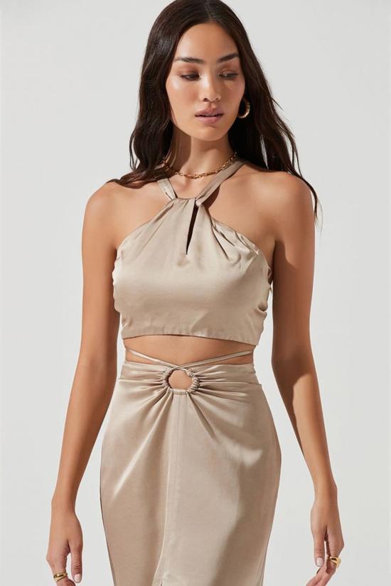  아스트라 더 라벨 민소매 티셔츠 아스트 더 라벨 로빈 탑 - ASTR The Label