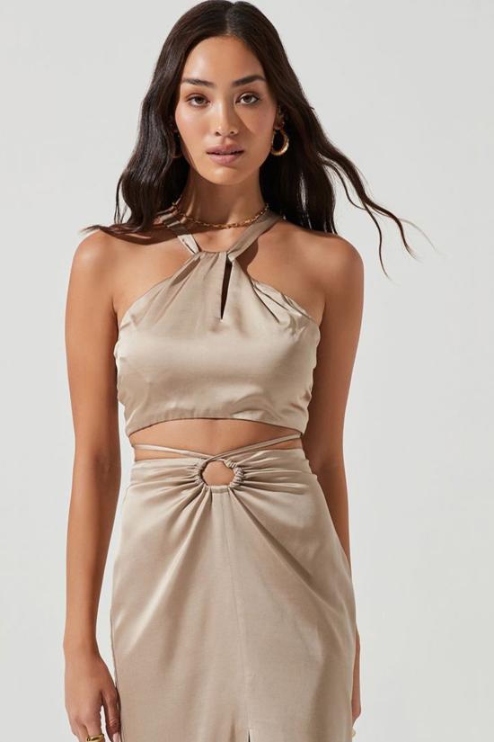  아스트라 더 라벨 민소매 티셔츠 아스트 더 라벨 로빈 탑