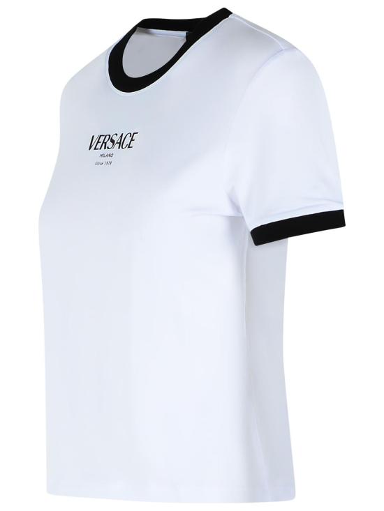 26SS 베르사체 반팔 티셔츠 1022656 1A166852W020 White - VERSACE