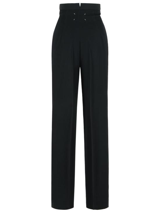 26SS 마르지엘라 버진 울 트라우저 S51KA0611 S78389900 Black - MAISON MARGIELA