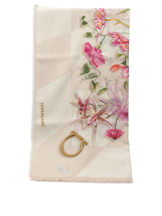 26SS 살바토레 페라가모 머플러/스카프 0789933 White