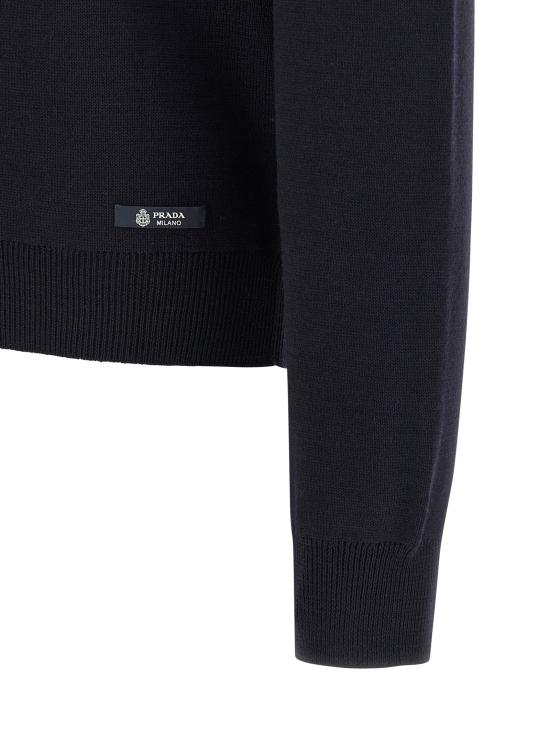 26SS 프라다 가디건 UMF163SOOO18KSF0008 Blue - PRADA