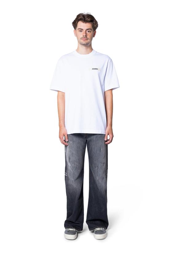 26SS 자크뮈스 반팔 티셔츠 25HTSM00133AJ00226 100 - JACQUEMUS