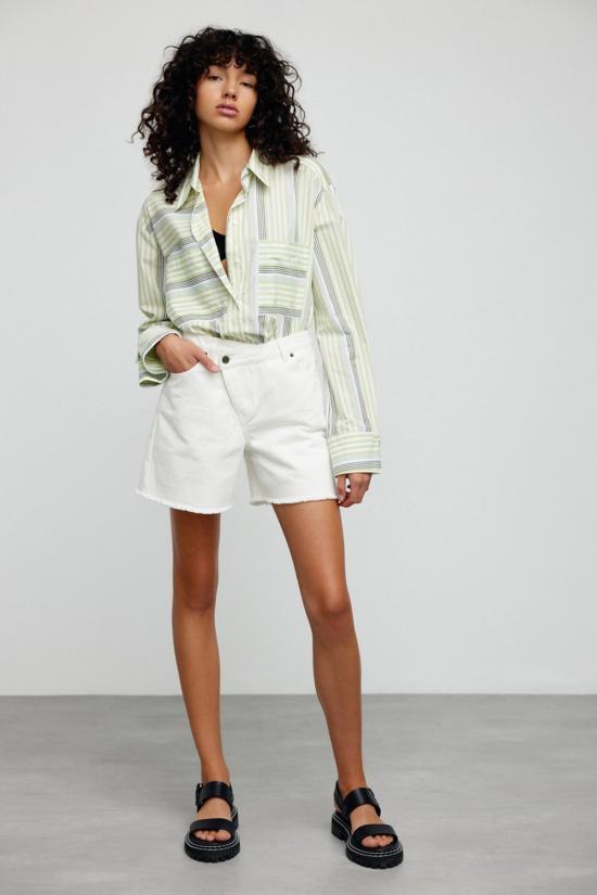  시그니피컨트 아더 데님 숏팬츠 중요한 다른 사람 피비 숏 아이보리