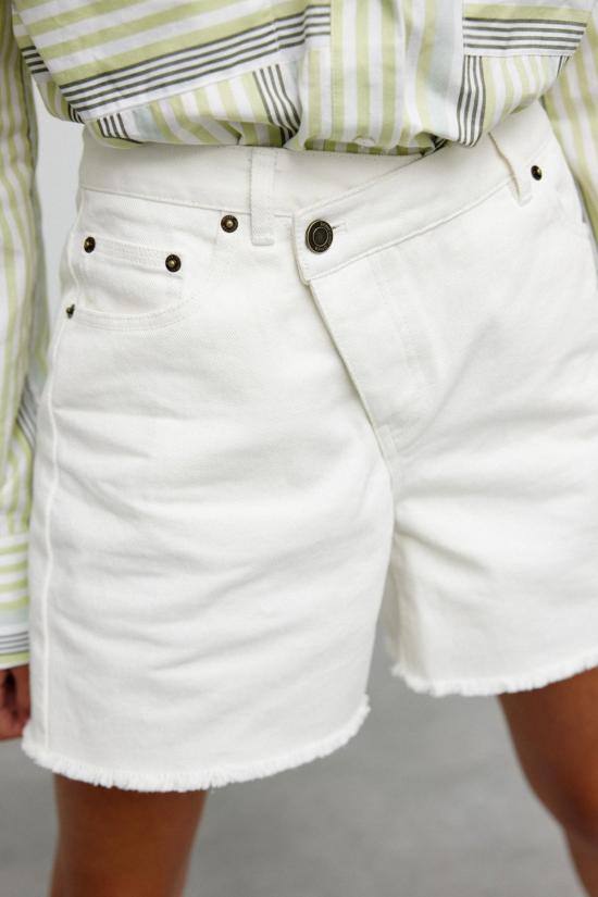  시그니피컨트 아더 데님 숏팬츠 중요한 다른 사람 피비 숏 아이보리 - SIGNIFICANT OTHER