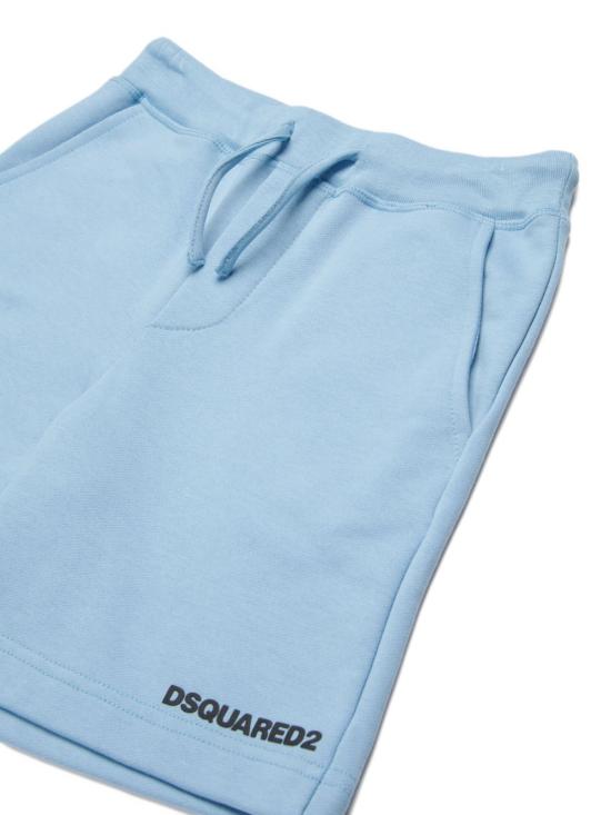 26SS [키즈] 디스퀘어드2 쇼츠/버뮤다 DQ2738D0094 DQ814 Blue - DSQUARED2